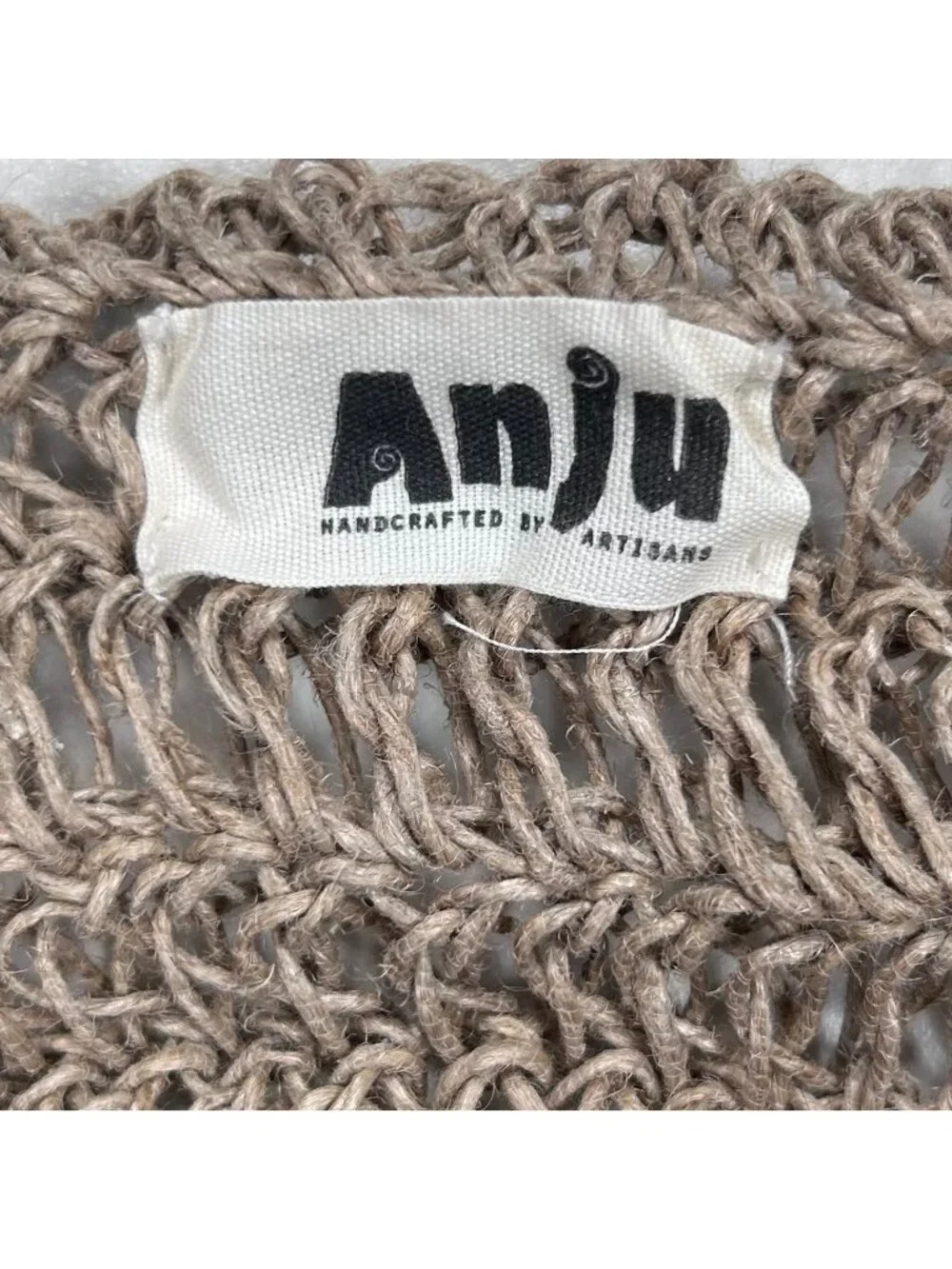 Free People Amalfi Jute Anju Beach Bag Travel Packable Coastal Cottage